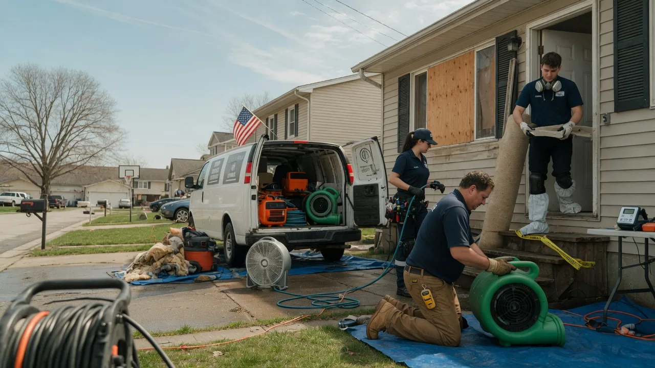 Water Damage Restoration in Garner, NC near me